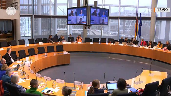 Sachverst&auml;ndigenanh&ouml;rung im FSFJ-Ausschuss am 27. Januar 2025 (Livestream BTG)