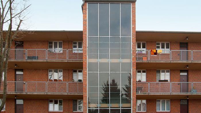 Die Laubengangh&auml;user in Dessau - Bild: bauhaus-dessau.de